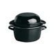 APS Musselpot 1.0Lt Black Enameled 180mm