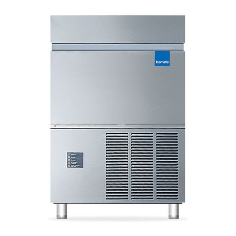 ICEMATIC SELF CONTAINED FLAKE ICE MACHINE 120kg production per 24/hr 27kg storage bin