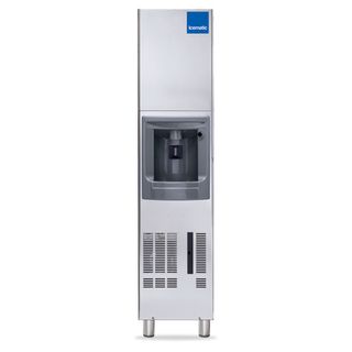 ICEMATIC FLOOR MODEL ICE DISPENSER 29kg per 24/hr of gourmet cube 12kg capacity storage bin