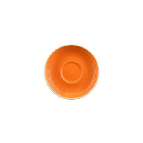 Tulip Espresso Saucer 120mm ROCKINGHAM Orange/White