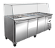 EXQUISITE Salad Bar Chiller 5x1/1 GN pans 635L 1790w 750d 1320h