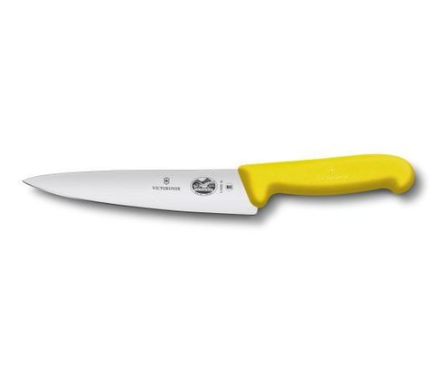 Victorinox Cooks - Carving Knife, 19cm, Fibrox - Yellow
