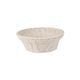 Round Display Basket Taupe 205mm - Heavy Duty Polypropylene