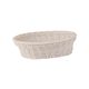 Oval Display Basket Taupe 240mm - Heavy Duty Polypropylene