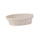 Oval Display Basket Taupe 240mm - Heavy Duty Polypropylene