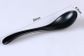 7.8" Melamine Soup Spoon 20x4.5cm Matt Black