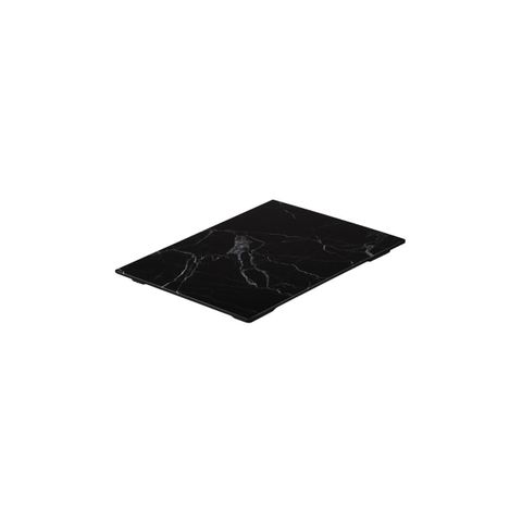 Display Serve Rectangular Platter 325x265mm RYNER Black Marble