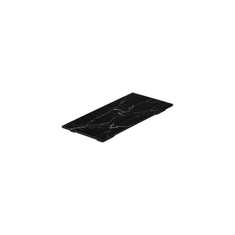 Display Serve Rectangular Platter 325x175mm RYNER Black Marble