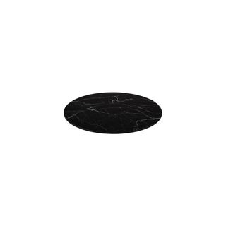 Display Serve Round Platter 330mm RYNER Black Marble