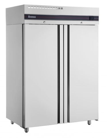 Inomak Slimine Solid Double Door Upright Chiller