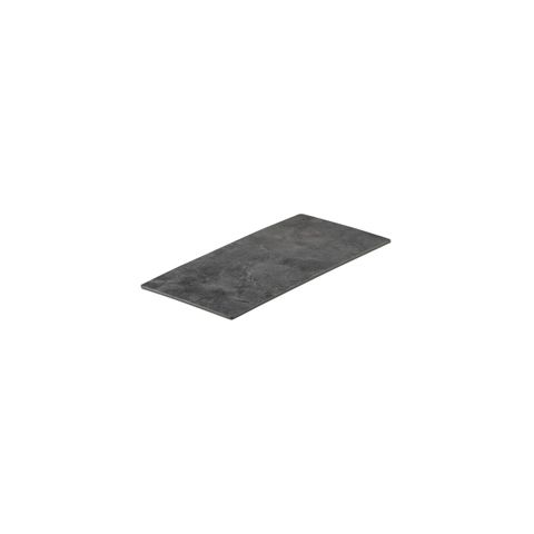 Display Serve Rectangular Platter 325x175mm RYNER Dark Concrete