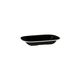 Evoke Rectangular Platter 200 x 145 x 40mm RYNER Black with White Rim