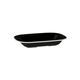 Evoke Rectangular Dish 270 x 200 x 42mm RYNER Black with White Rim