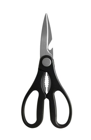 Heavy Duty All Purpose Kitchen Scissors/Shears 200mm Black