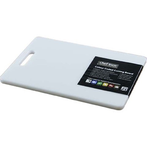 Cutting Board -PP 200x270x12mm White w/HDL