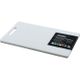 Cutting Board -PP 205x355x12mm White w/HDL