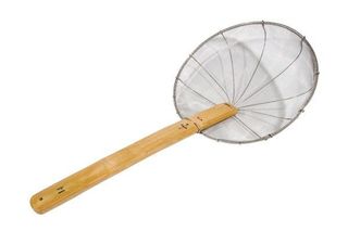 10'' Asian Strainer Super-Fine mesh with Bamboo handle