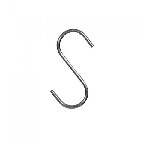 S Hook 100mm S/S (Set of 10)