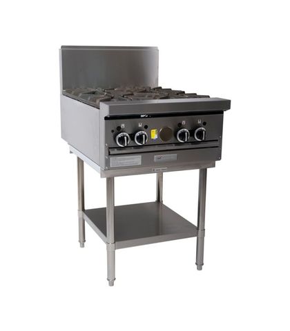 Garland US Range G24-G24L 24 Starfire Range w/ Griddle Top - Oven