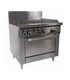 Garland HD Restaurant Series - 4 Open Burners, 300mm Griddle And Oven - Natural Gas (900mm Wide)