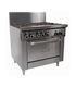 Garland HD Restaurant Series - 6 Open Burners And Oven - Natural Gas (900mm Wide)