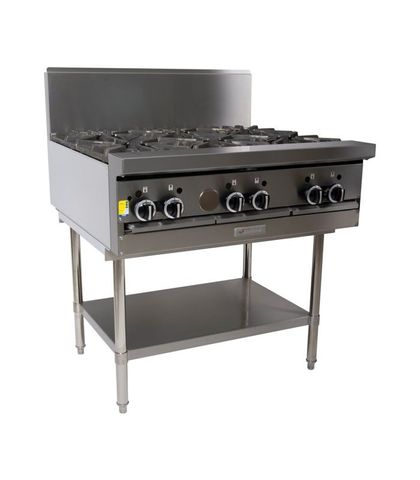 Garland HD Restaurant Series - 6 Open Burners - Natural Gas (900mm Wide)