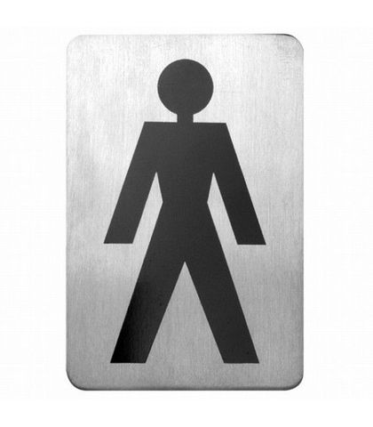 Wall Signs 18/10 Male Symbol