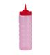 Sauce Bottle 750ml Red Top/ Body - CATER-RAX