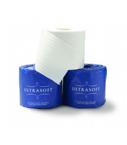Ultrasoft Toilet Roll 400 Sheet 2Ply (48 rolls)