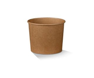 Brown Kraft Bowl 12oz 98x81x70 500 PCS/CTN