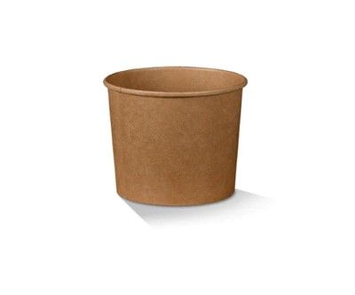 Brown Kraft Bowl 12oz 98x81x70 500 PCS/CTN