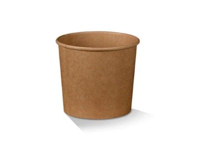 Brown Kraft Bowl 16oz 98x75x99 500 PCS/CTN