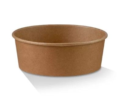 PLA Coated Kraft Salad Bowl 25oz 150x128x60 300  PCS/CTN