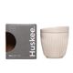 Huskee Coffee Cups 6oz Cup and Lid Set Natural