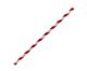 Paper Straw Regular - Red Stripe 6x197 MM 2500 PCS/CTN