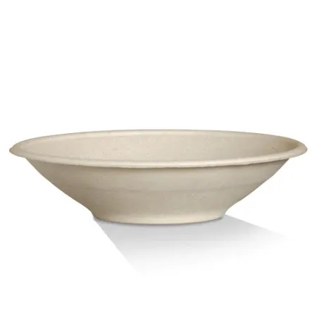 Unbleached Sugarcane bowl 24oz 196x32 500 PCS/CTN