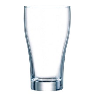 ARCOROC Conical Beer Glass 425ml Tempered Certified Nucleated 48/CTN