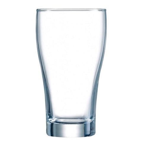 ARCOROC Conical Beer Glass 425ml Tempered Certified Nucleated 48/CTN