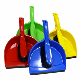 NAB Plastic Dustpan Set Blue