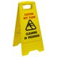 NAB A-Frame Caution Sign Wet Floor