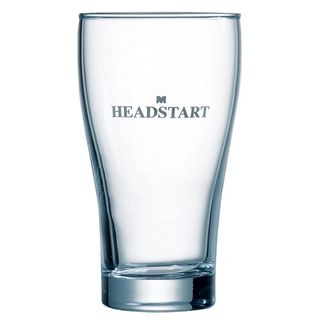 ARCOROC GLASS BEER CONICAL HEADSTART 285ML TEMPERED CERTIFIED 48/CTN