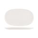 MODA PORCELAIN SNOW OVAL COUPE PLATE 405 x 240mm
