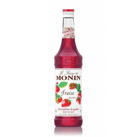 Monin Strawberry Syrup 700ml (6 bottles)