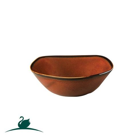 Square Coupe Bowl 170x170mm CAMEO Brown