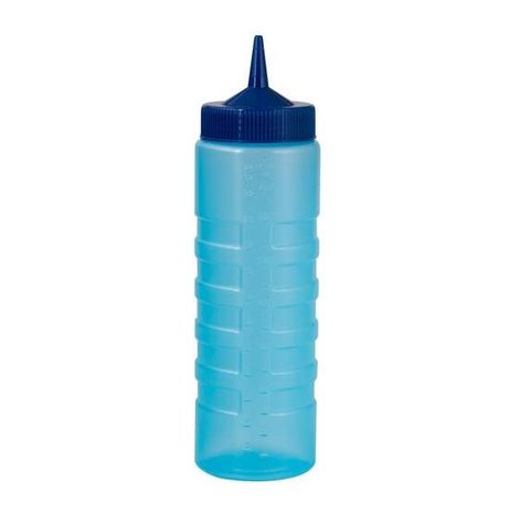 Sauce Bottle 750ml Blue Top/ Body - CATER-RAX