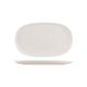 MODA PORCELAIN SNOW OVAL COUPE PLATE 355 x 215mm