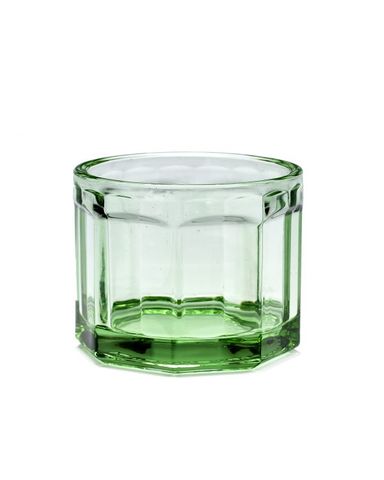 Serax Transparent Green Glass Small 80X60mm 160ml 4/pack