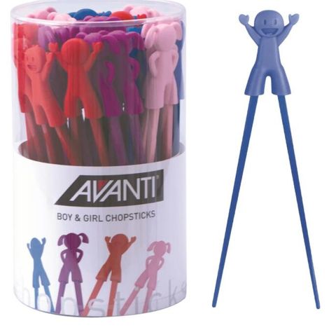 Boy and Girl Chopsticks Assorted Colours
