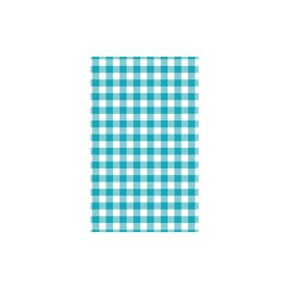 Teal Gingham Greaseproof Paper 190x310mm MODA