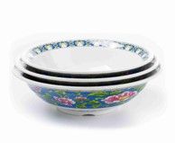 Round flaring bowl flower blooming 8.7 inch HYP